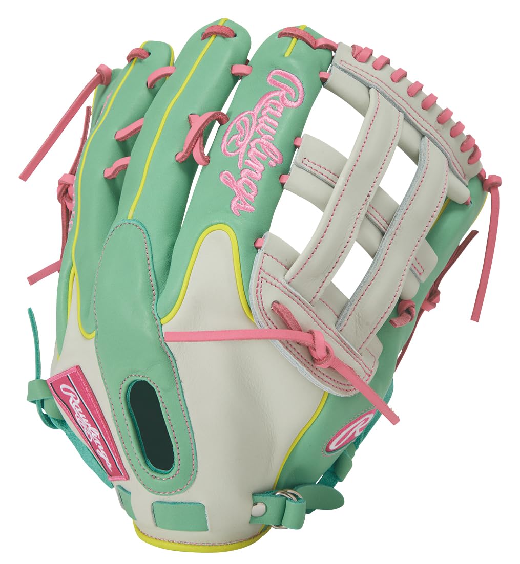 Rawlings ローリングス 軟式 オーダー グローブ ミント MLB Amazon | ローリングス(Rawlings) 野球用 グローブ 軟式 HOH® MLB